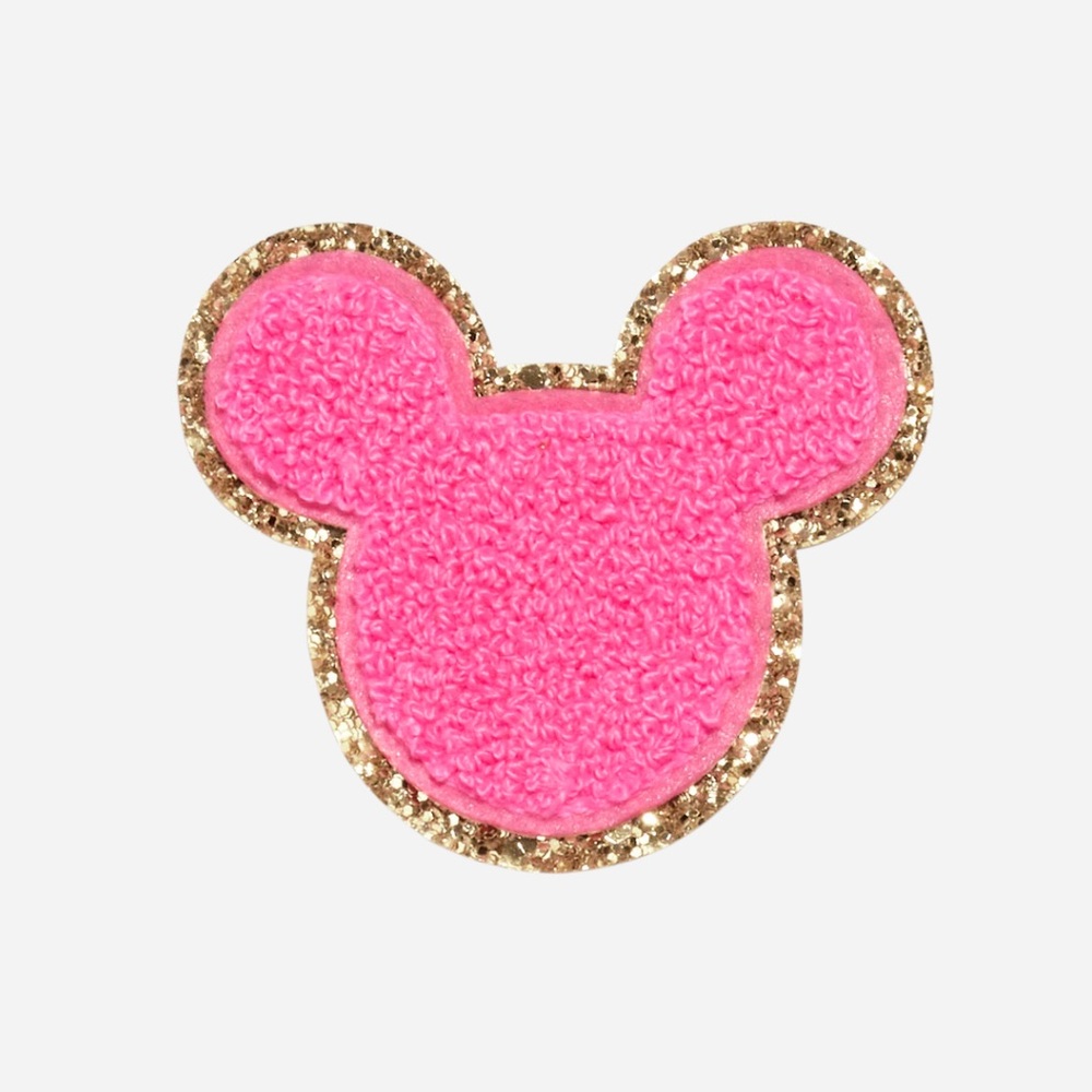 Stoney Clover Lane Bubblegum Disney Mickey Mouse Glitter Patch-NWT